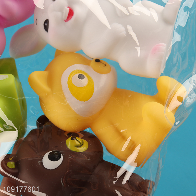 Yiwu market animal series kids water play toys bath shower toy