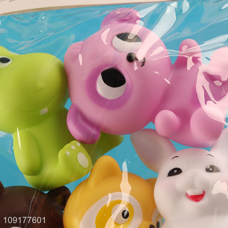 Yiwu market animal series kids water play toys bath shower toy