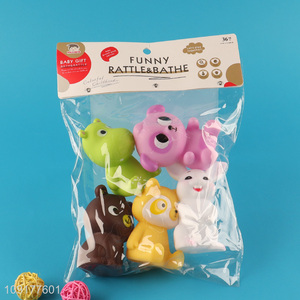 Yiwu market animal series kids water play toys bath shower toy