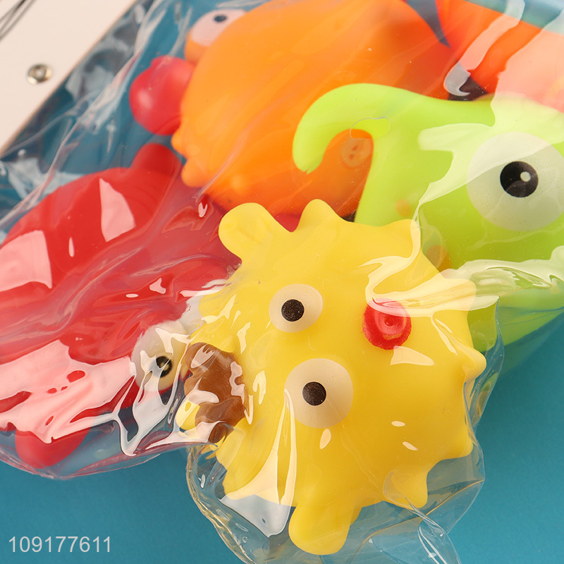 China supplier 5pcs water play toys bath shower toy set