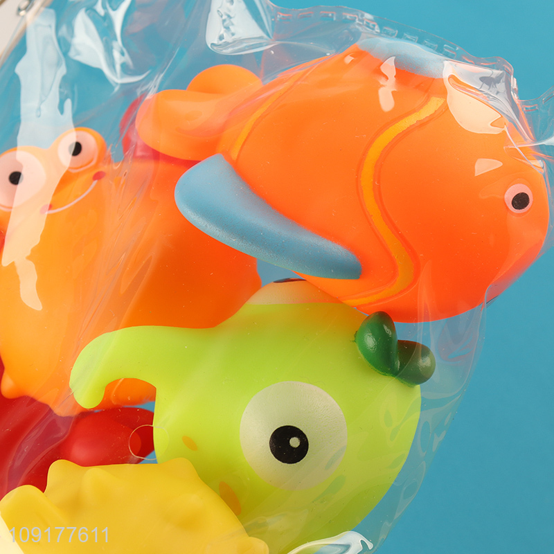 China supplier 5pcs water play toys bath shower toy set