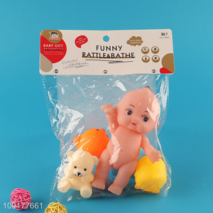 Online wholesale non-toxic water play toys bath shower toy for kids