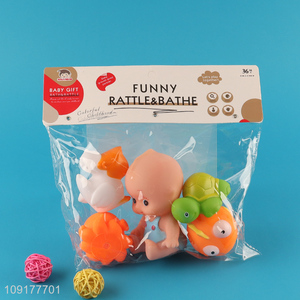 Yiwu market non-toxic pvc water play toys bathing shower toy