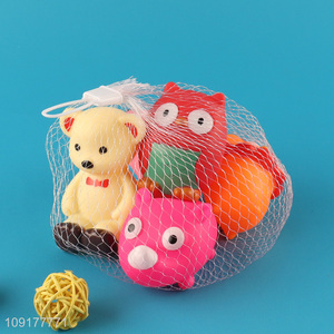 Yiwu market 5pcs non-toxic water play toys bathing shower toy for kids