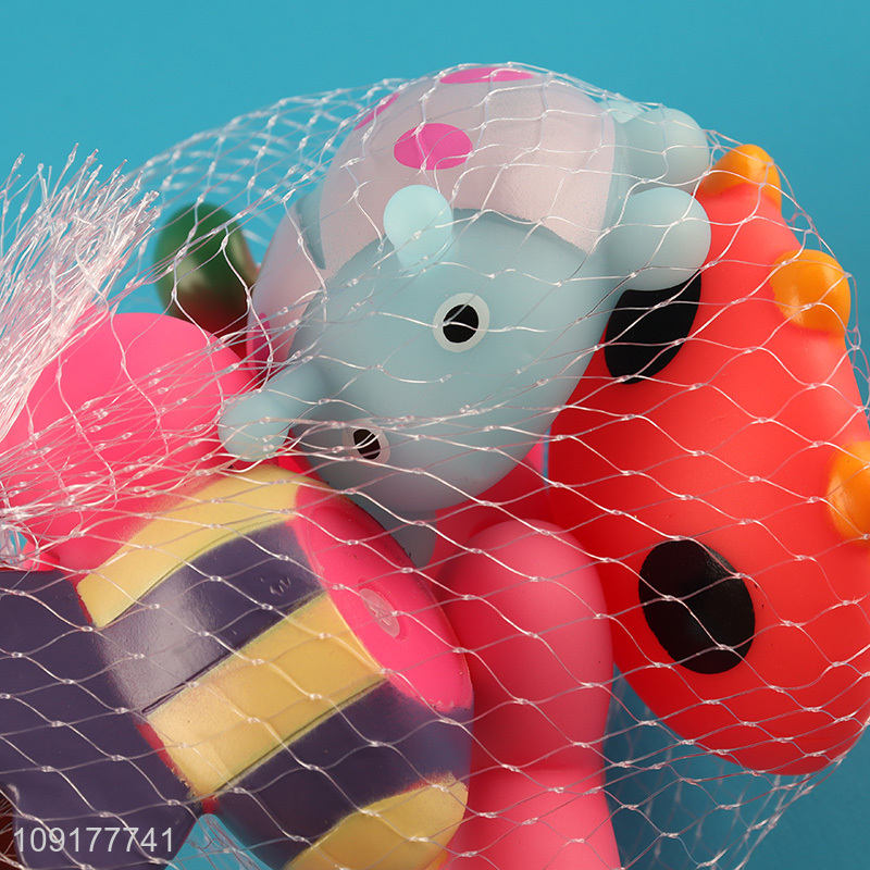 Latest products non-toxic pvc water play toys bathing shower toy
