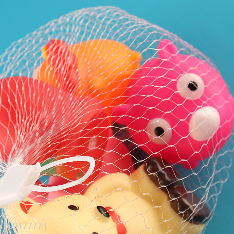 Yiwu market 5pcs non-toxic water play toys bathing shower toy for kids