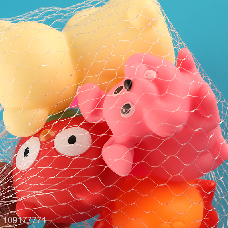 Yiwu market 5pcs non-toxic water play toys bathing shower toy for kids