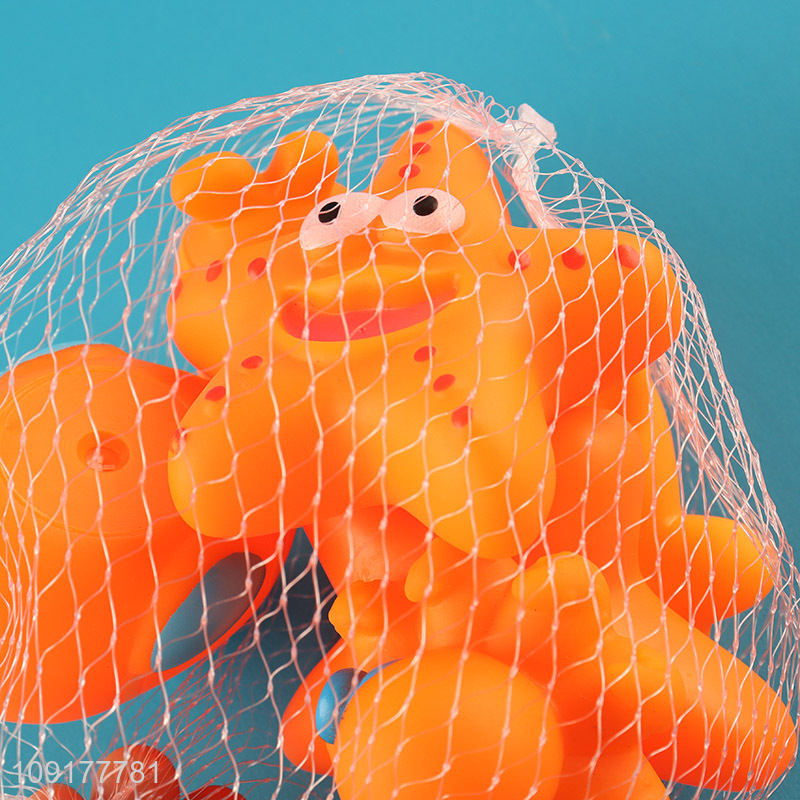 China wholesale pvc water play toys bathing shower toy set