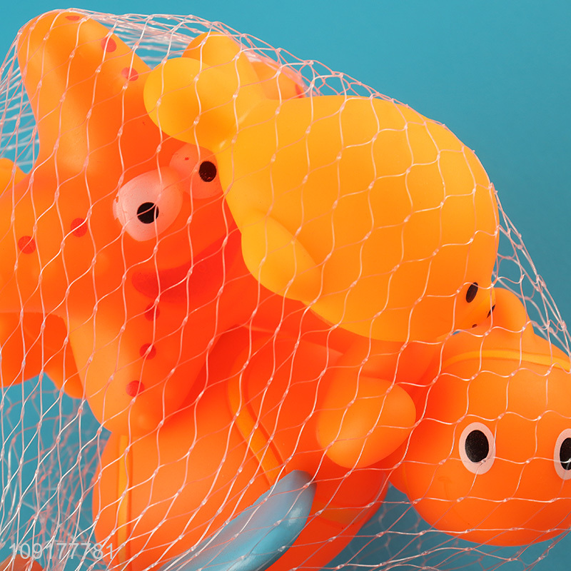 China wholesale pvc water play toys bathing shower toy set