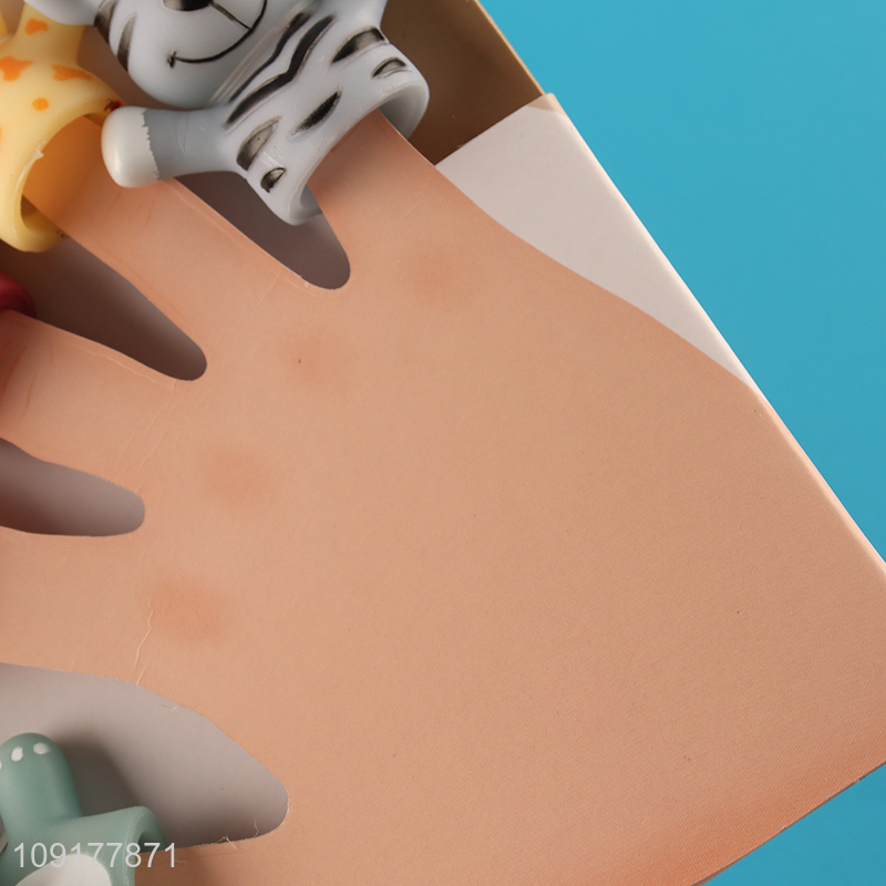 Best selling finger puppet animal finger puppet toy wholesale