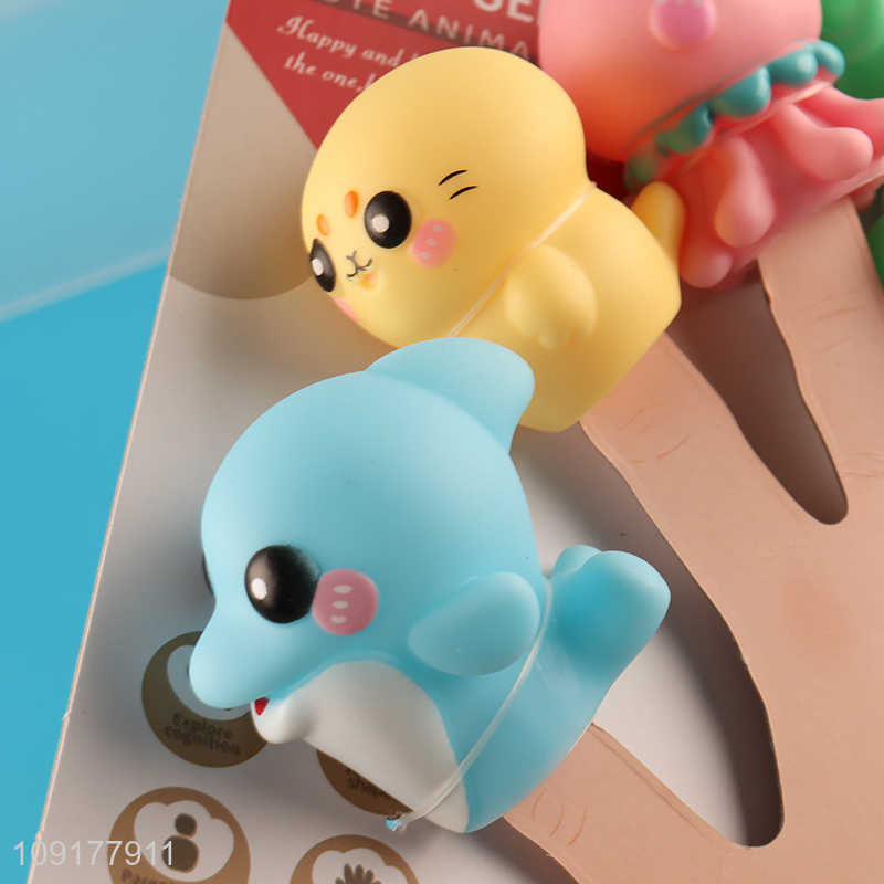 Most popular pvc finger puppet animal finger puppet toy for sale