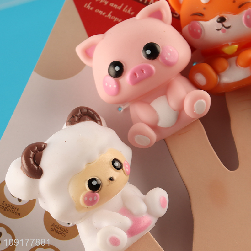 Top selling creative finger puppet animal finger puppet toy wholesale