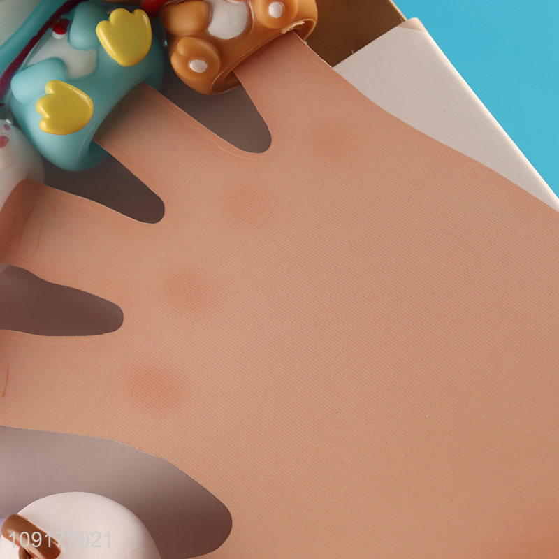 China supplier christmas series finger puppet pvc finger puppet toy