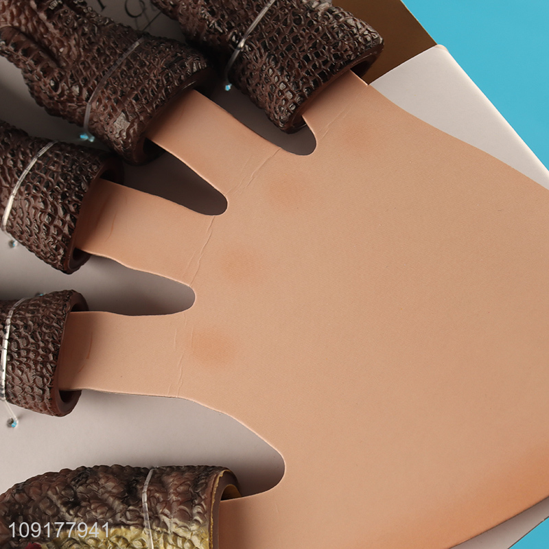 Best selling dinosaur series finger puppet pvc finger puppet toy wholesale