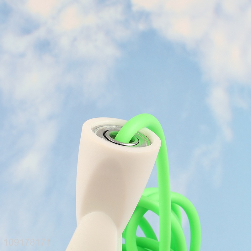 Hot Selling Fitness Excercise PVC Skipping Rope with Non-Slip Handle