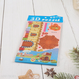 China Imports 3D Puzzle Cartoon Paper Puzzle DIY Model Building Kit (Pet House)