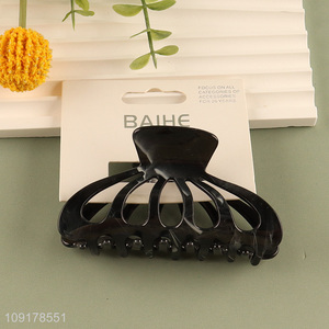 Hot selling black fashion girls hair claw clips hair decoration