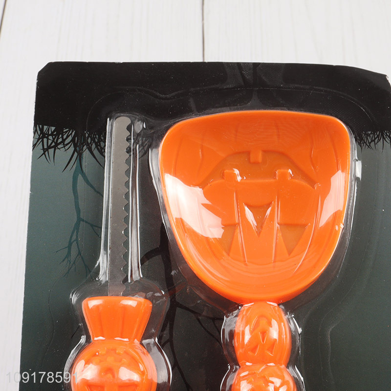 New Arrival 2PCS Pumpkin Carving Kit Tools for Halloween Jack O Lanterns