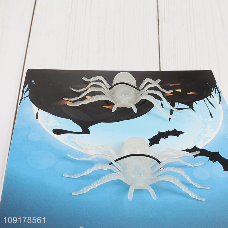 Hot Selling 3PCS Glow In The Dark Spiders Halloween Spiders Decorations