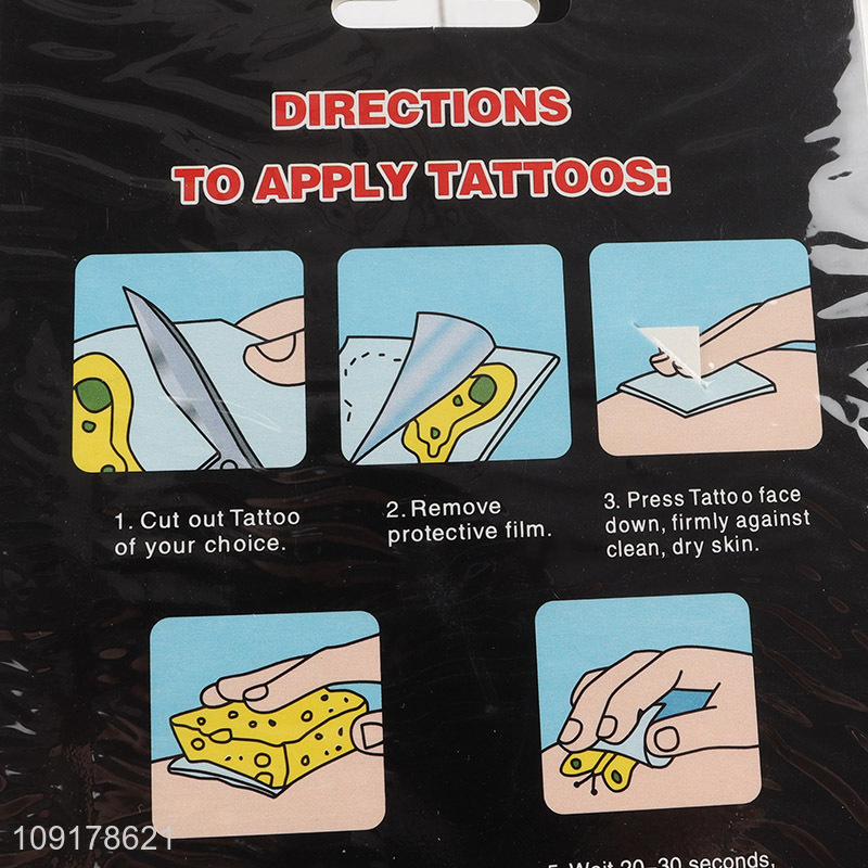 Good Quality Self Adhesive Halloween Nail Art Stickers Halloween Nail Decals