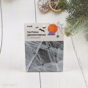 Wholesale Spider Webs Halloween Decorations Bar Haunted House KTV Scene Props