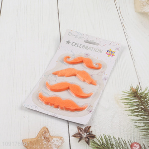 Wholesale 4PCS Self Adhesive Fake Mustaches Beards Halloween Costume Accessories