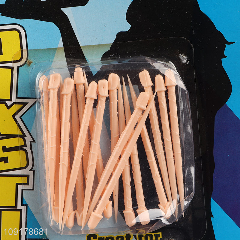 Online Wholesale Party Penis Toothpicks Party Props for Bachelor Party