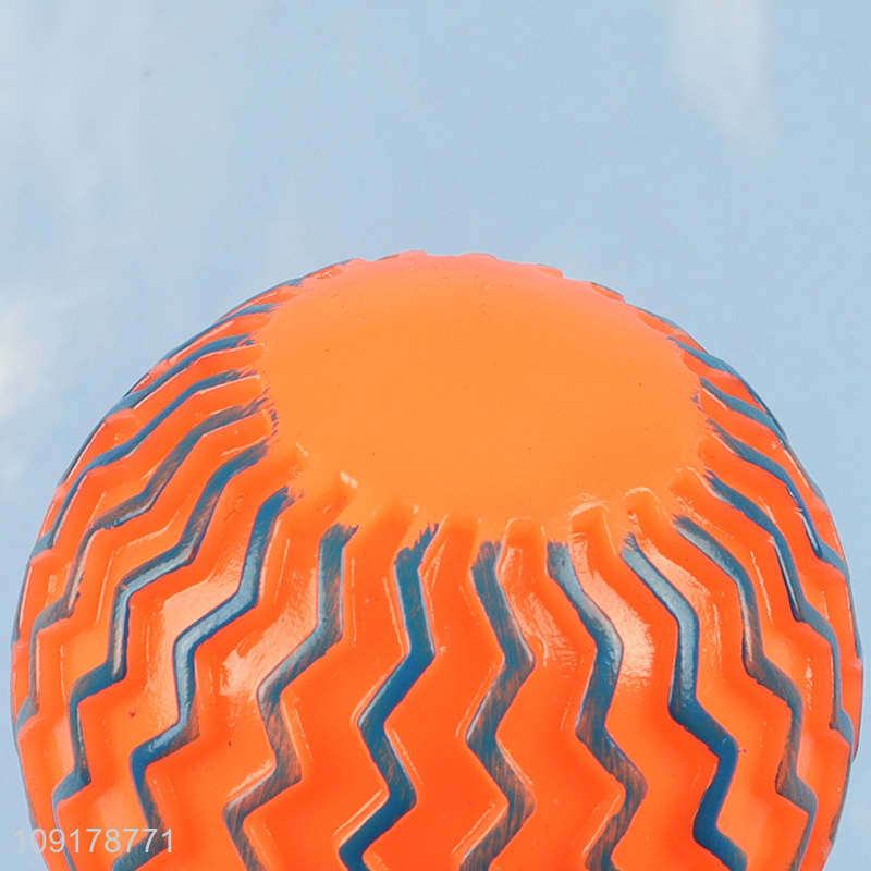 New Product Squeaky Dog Toy Ball Puppy Chew Toy for Teething