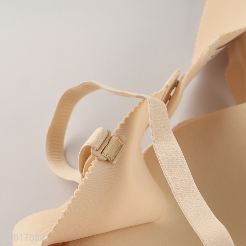 China factory breathable polyester women's seamless bra for sale