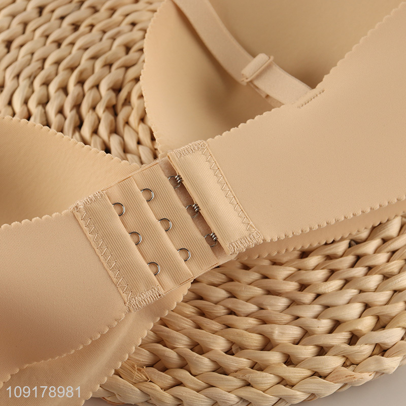 China factory breathable polyester women's seamless bra for sale