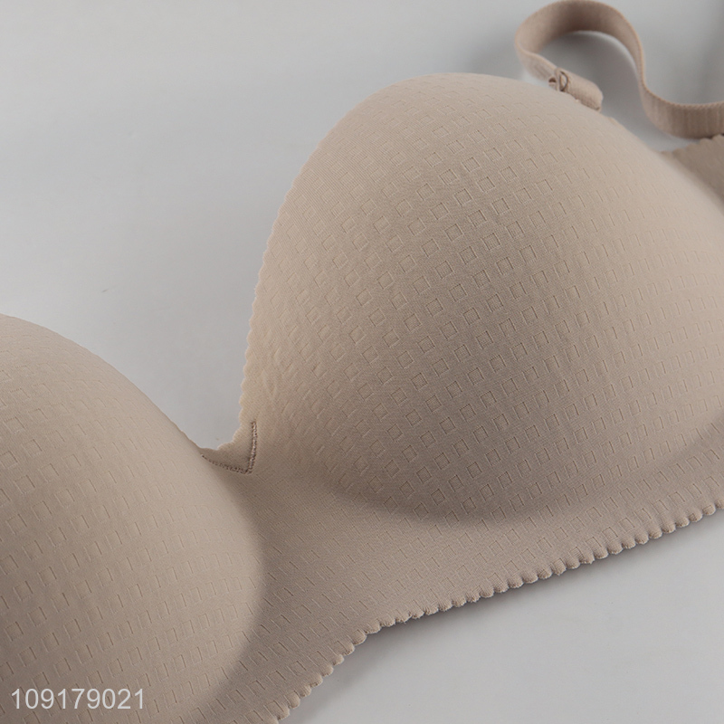 China supplier adjustable breathable fashion women's seamless bra