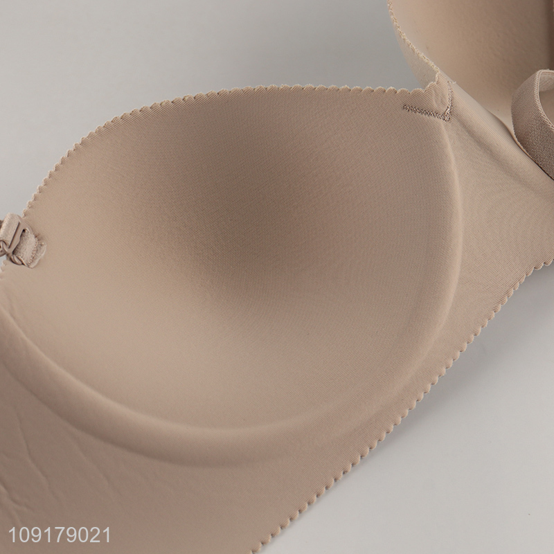 China supplier adjustable breathable fashion women's seamless bra