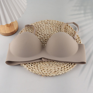 China supplier adjustable breathable fashion women's seamless bra