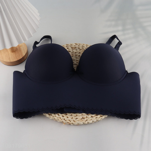 Good selling adjustable polyester fashion women's seamless bra wholesale