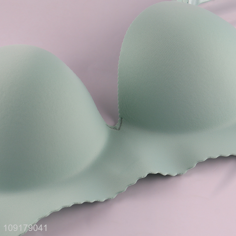 Most popular polyester adjustable breathable women's seamless bra for sale