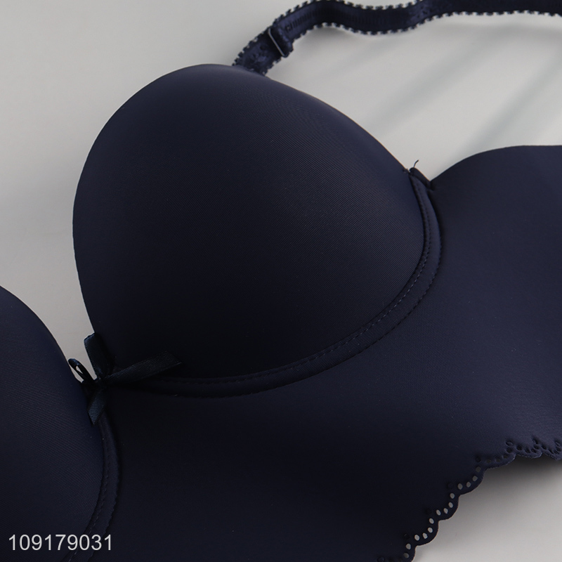 Good selling adjustable polyester fashion women's seamless bra wholesale