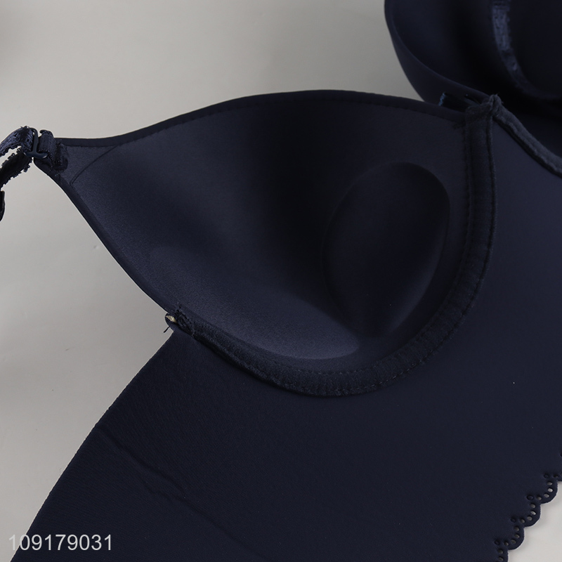 Good selling adjustable polyester fashion women's seamless bra wholesale