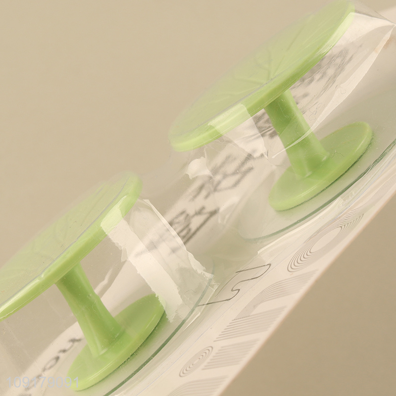 China products 2pcs household heavy duty sticky hook wall hook set