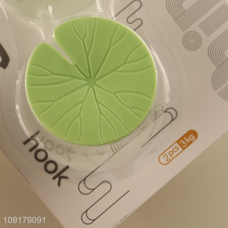 China products 2pcs household heavy duty sticky hook wall hook set