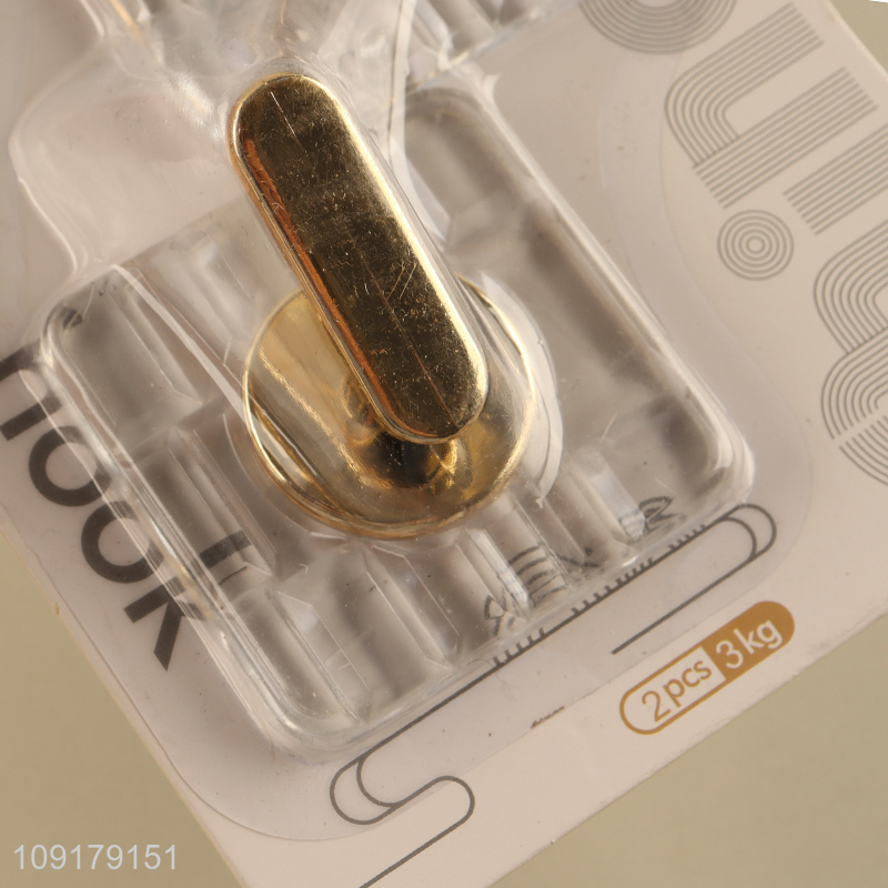 Good quality 2pcs bathroom kitchen sticky hook wall hook