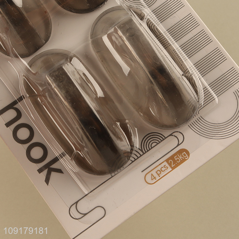 Popular products 4pcs heavy duty sticky hook wall hook