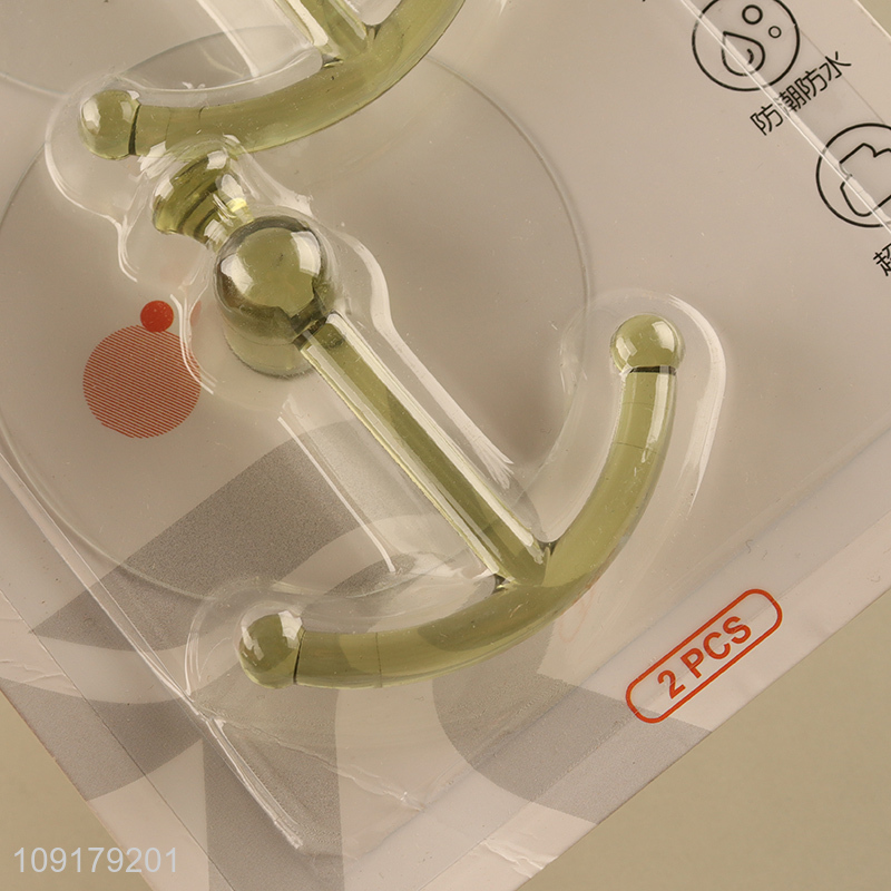 Yiwu market 2pcs creative sticky hook wall hook for sale