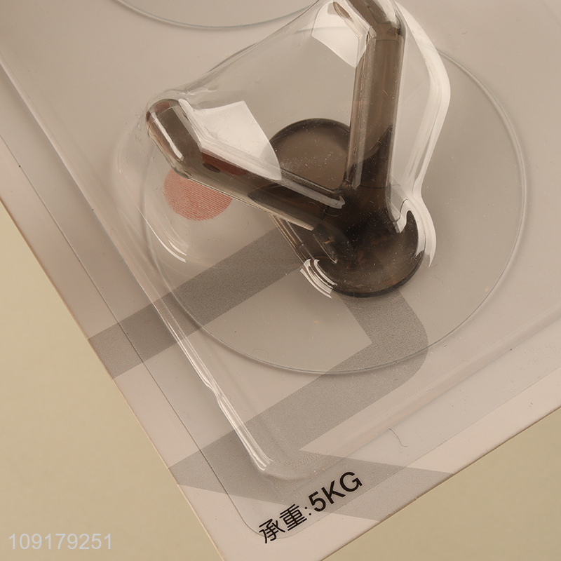 Top products 2pcs bathroom kitchen sticky hook wall hook