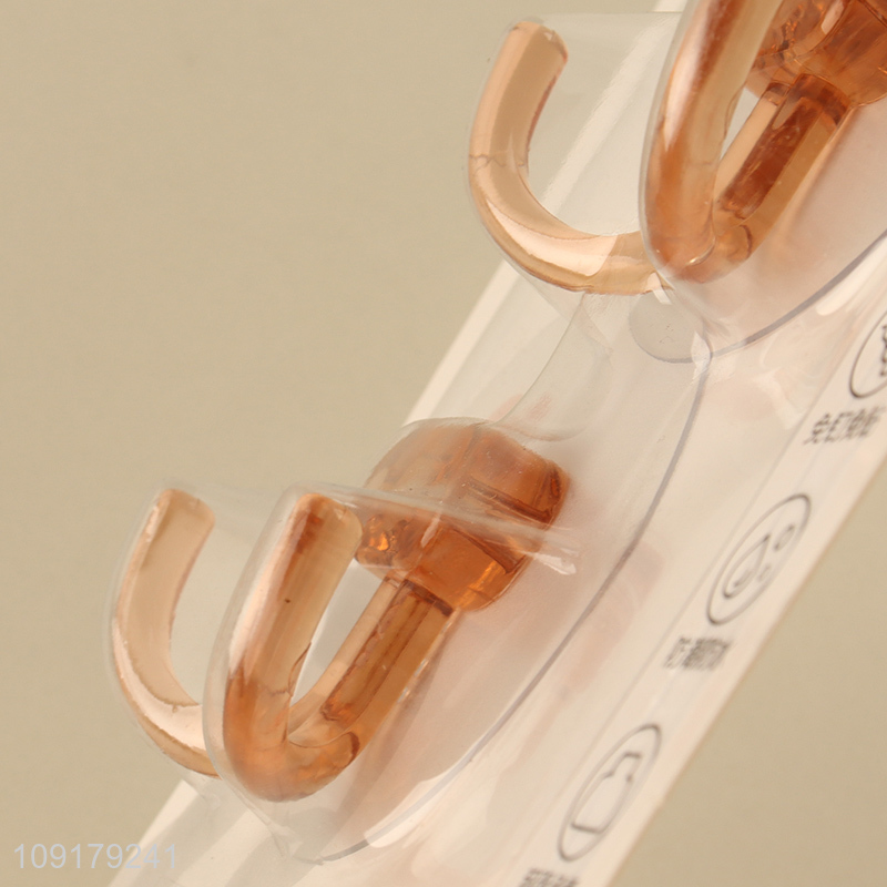 Good selling 2pcs traceless household sticky hook wall hook wholesale