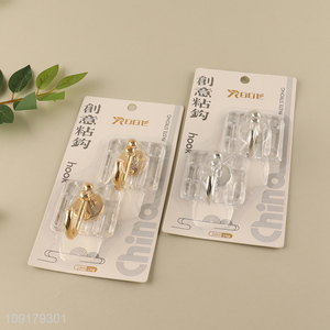 Factory price 2pcs heavy duty sticky hook wall hook set