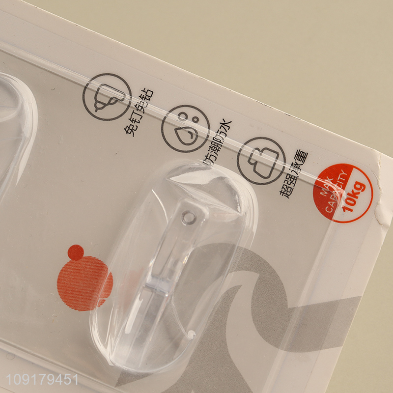 Top selling traceless creative sticky hook wall hook for household