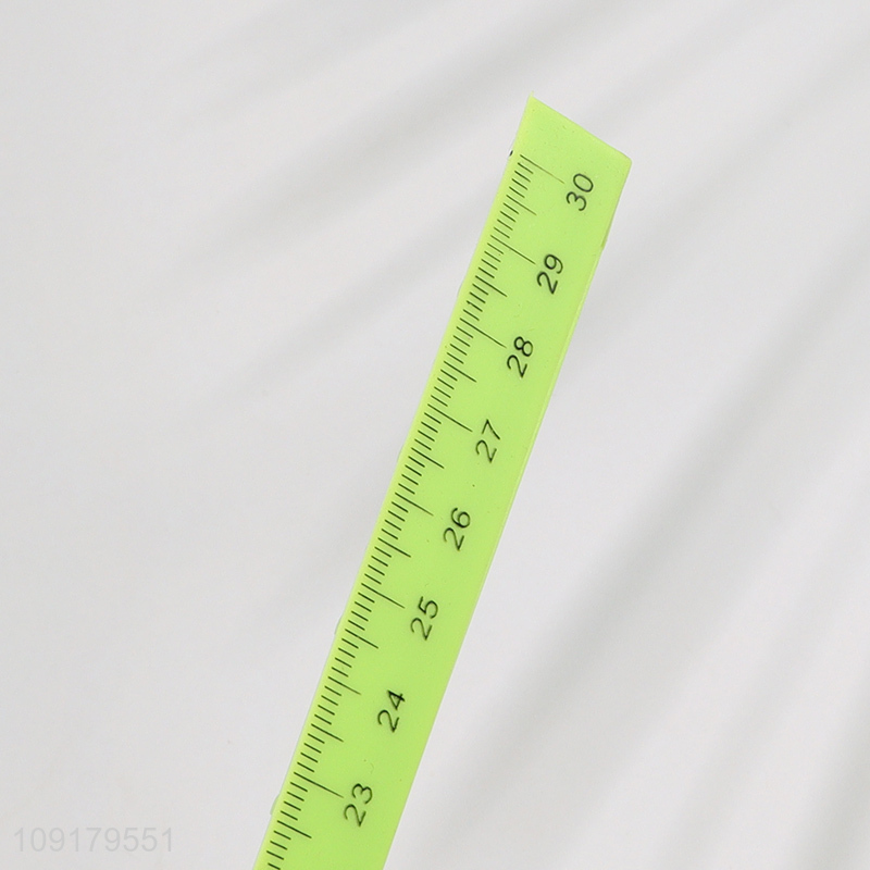 Wholesale Silicone Ruler Push Pop Bubble Sensory Fidget Toy for Kids