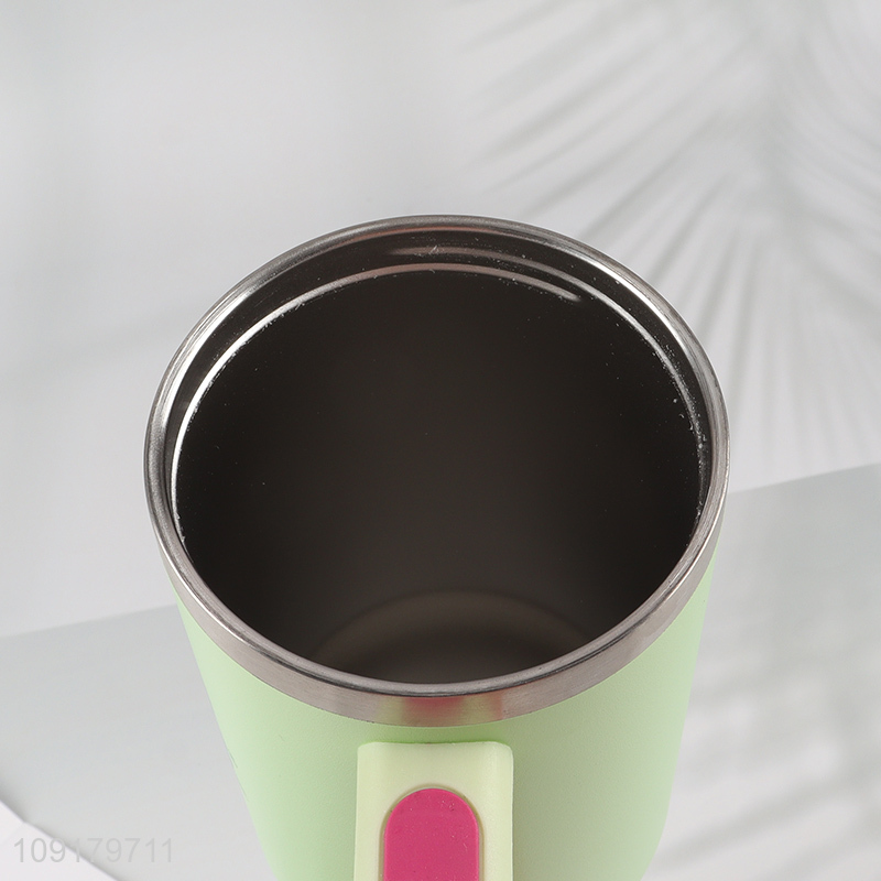 Custom Logo Stainless Steel Insulated Travel Mug Tumbler with Handle