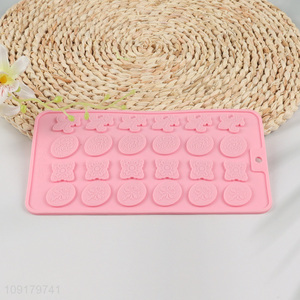 Good Quality 24-Cavity BPA Free Silicone Mold for Cake Chocolate Candy