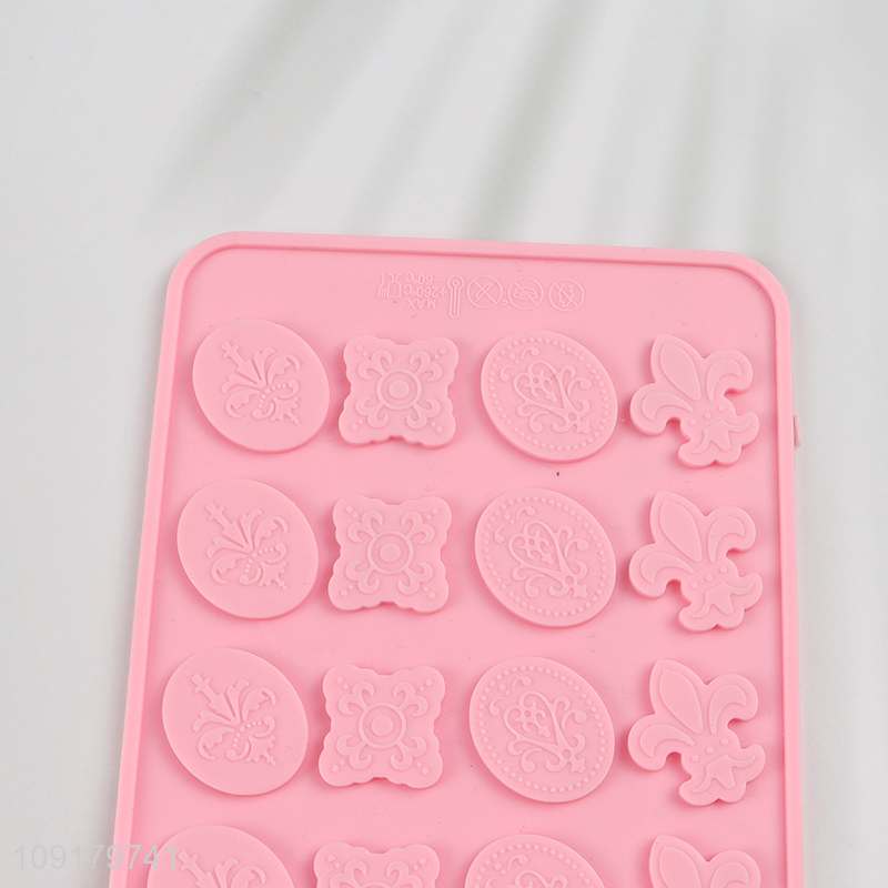 Good Quality 24-Cavity BPA Free Silicone Mold for Cake Chocolate Candy